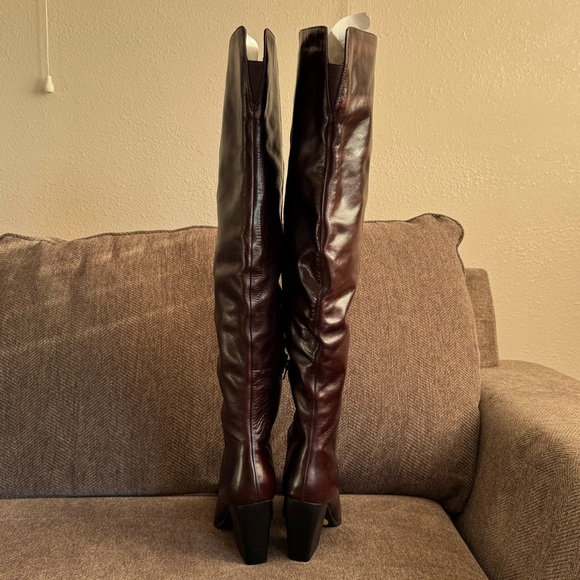 STEVE MADDEN Bramble Leather Over-The-Knee Boots - Picture 5 of 9